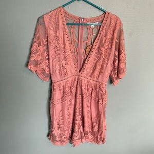 Honey punch Romper